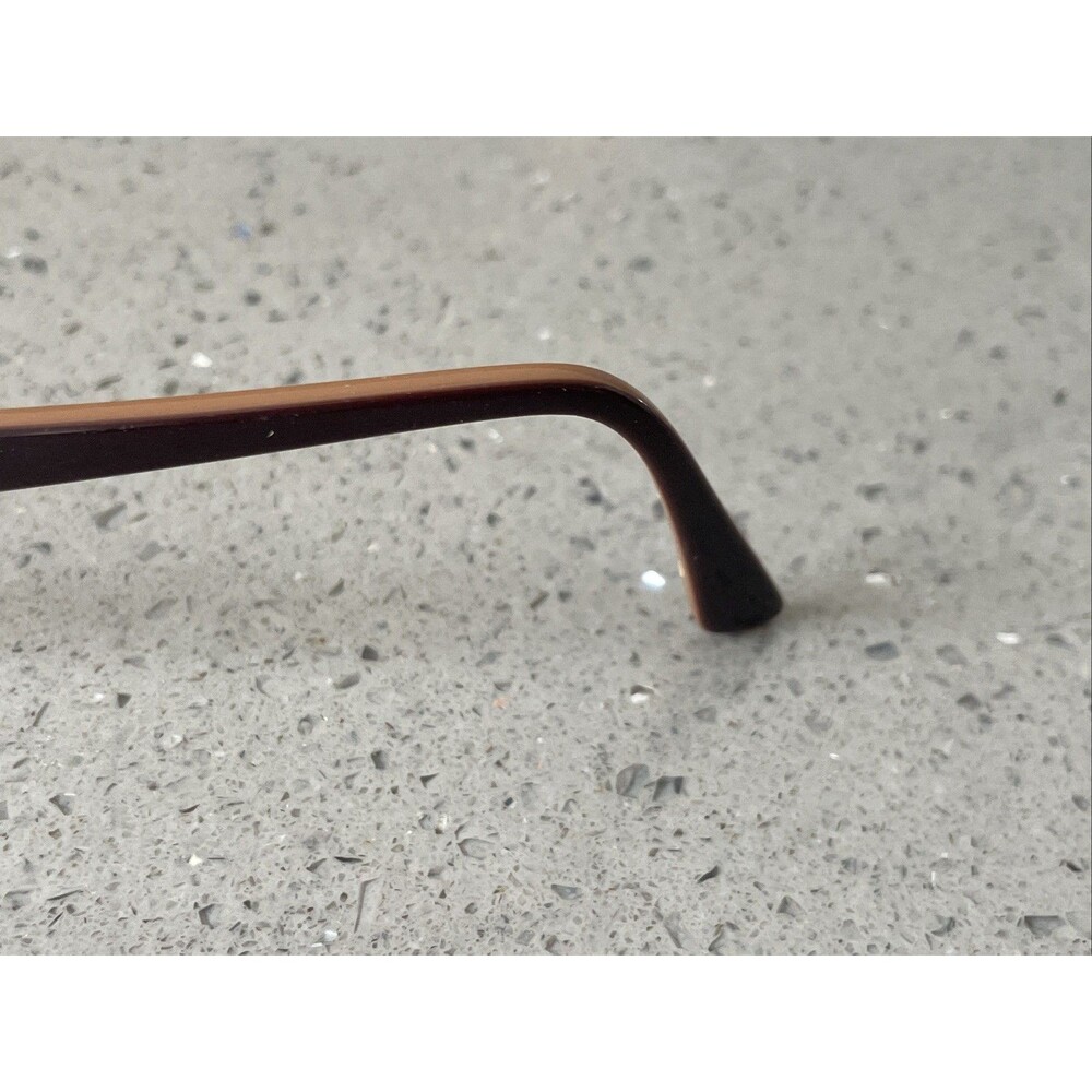 Minimize 55903 BRN 50-18-135 Brown Metal Full Rim Eyeglasses Frames ONLY READ!! - Picture 5 of 12